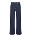 Dondup Wide-leg Denim Trousers With Unique Zippered Pockets In Blue