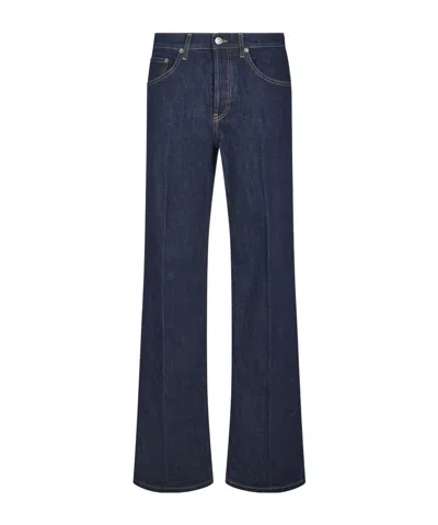 DONDUP BELT-LINED JEANS