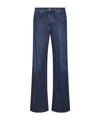 Dondup Wide-leg Denim Trousers With Unique Zippered Pockets In Blue