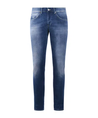 Dondup Belt-lined Jeans In Blue
