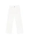 Dondup Belt-loop Button Jeans In White
