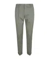 Dondup Belt Loop Casual Pants In Gray