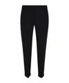 Dondup Belt Loop Casual Pants In Black