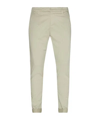 Dondup Belt Loop Casual Pants In Gray