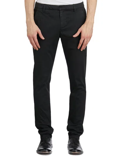 Dondup Belt Loop Casual Pants In Black