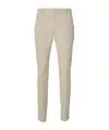 Dondup Belt Loop Casual Pants In White