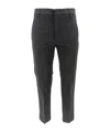 Dondup Belt Loop Casual Pants In Black