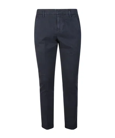 Dondup Belt Loop Casual Pants In Black