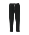 Dondup Woman Pants Black Size 31 Cotton, Elastomultiester, Elastane In Black