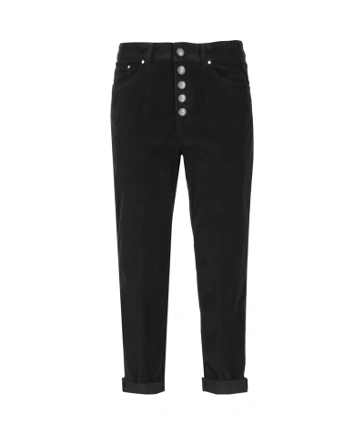DONDUP BELT-LOOP CASUAL PANTS