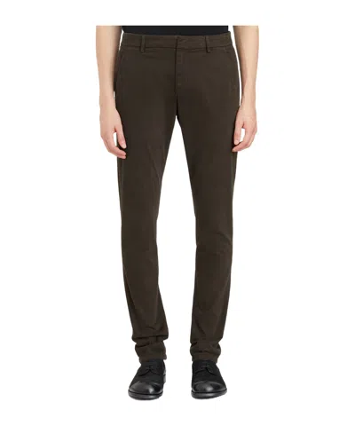Dondup Belt-loop Casual Pants In Black