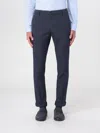 Dondup Belt Loop Casual Pants In Blue