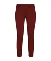Dondup Technical Fabric Pants In Brown