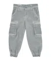 Dondup Belt-loop Casual Pants In Gray