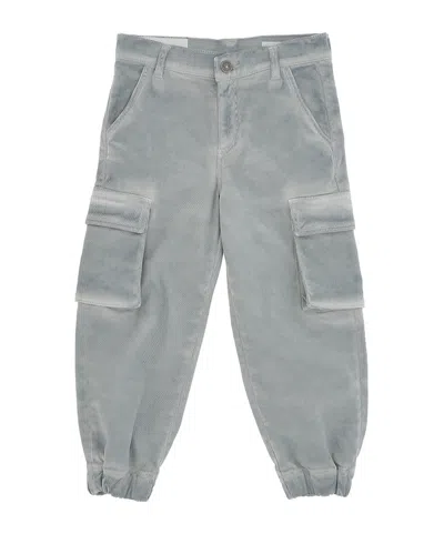 Dondup Belt-loop Casual Pants In Gray