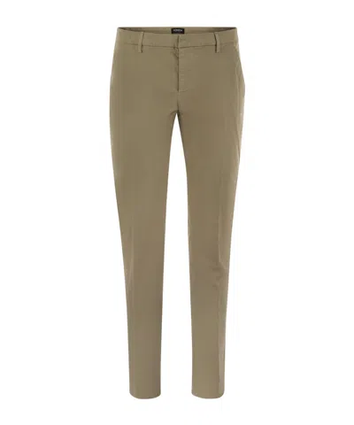 DONDUP BELT-LOOP CASUAL PANTS