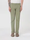 Dondup Belt Loop Casual Pants In Green