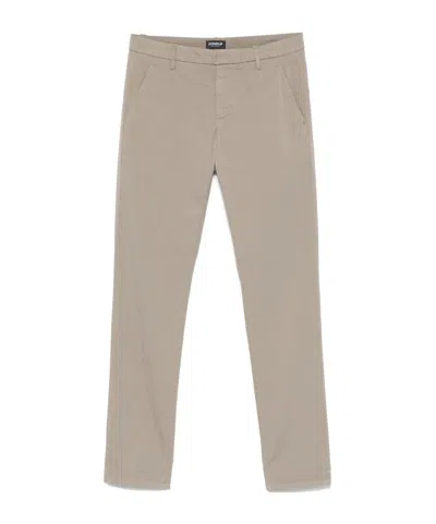 DONDUP BELT-LOOP CASUAL PANTS