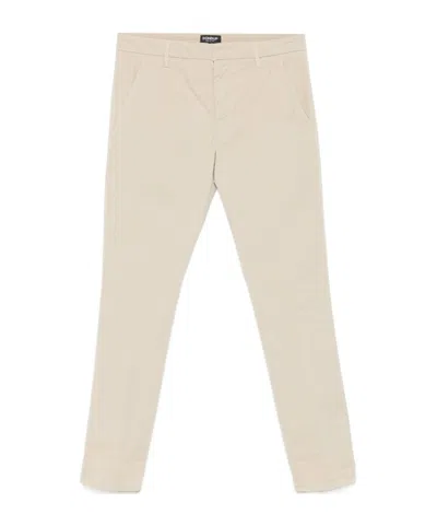 Dondup Belt-loop Casual Pants In Nude