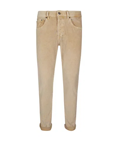 Dondup Belt-loop Casual Pants In Nude