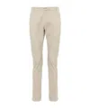Dondup Belt-loop Casual Pants In Nude