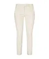 Dondup Women's Perfect - Slim Fit Stretch Trousers In White