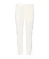 Dondup Belt-loop Casual Pants In White