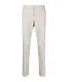Dondup Belt-loop Casual Pants In White