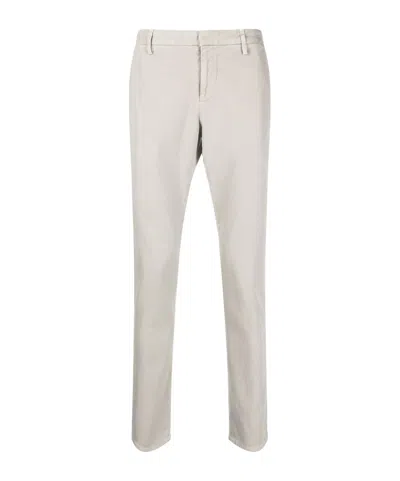 Dondup Belt-loop Casual Pants In White