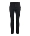 Dondup Belt-loop Jeans In Black
