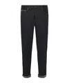 Dondup Belt-loop Jeans In Black
