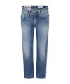 Dondup Belt-loop Jeans In Blue