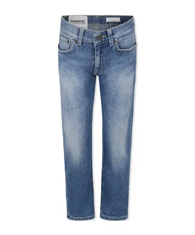 Dondup Kids' Belt-loop Jeans In Denim