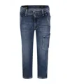 Dondup Belt-loop Jeans In Blue
