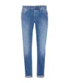 Dondup Belt-loop Jeans In Blue
