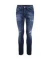 Dondup Belt-loop Jeans In Blue