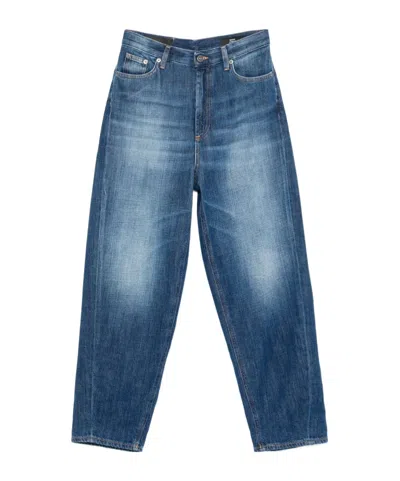 Dondup Belt-loop Jeans In Blue