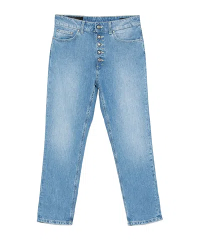 Dondup Belt-loop Jeans In Blue