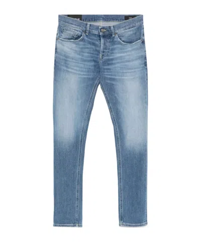 Dondup Belt-loop Jeans In Blue