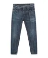Dondup Distressed Denim Trousers Featuring Whiskering In Blue