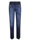 Dondup Belt-loop Jeans In Blue