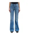 Dondup Belt Loop Jeans In Blue