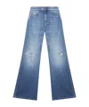 Dondup Belt Loop Jeans In Blue