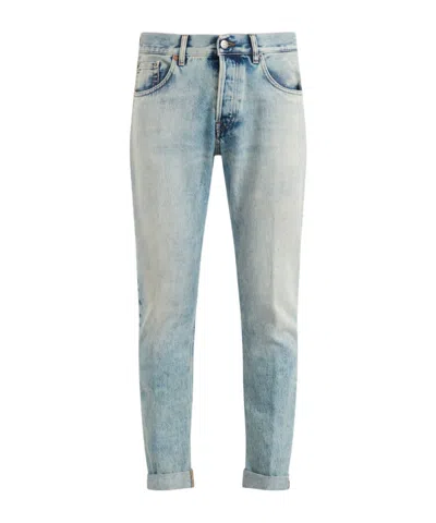 Dondup Belt Loop Jeans In Blue