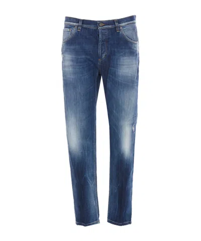 Dondup Belt-loop Jeans In Blue