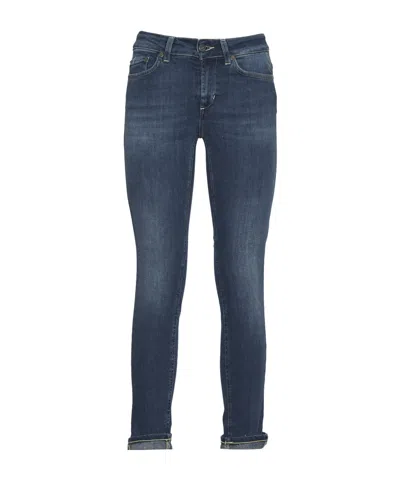 Dondup Belt-loop Jeans In Blue