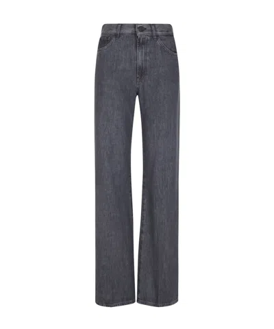 Dondup Belt Loop Jeans In Brown