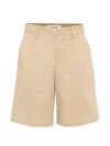 Dondup Belt-loop Shorts In Neutral