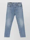 Dondup Belt Loops Five-pocket Design Faded Effect