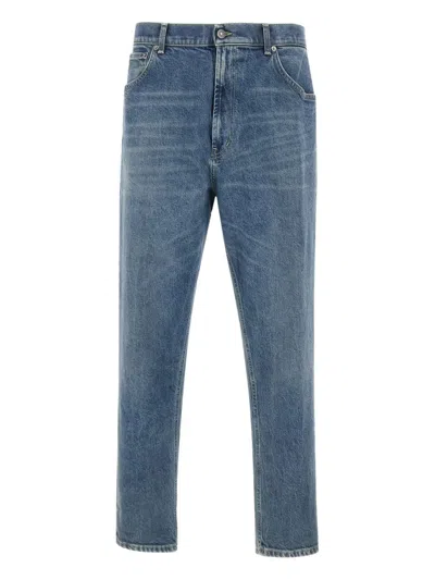 Dondup Belt Loops Jeans In Blue